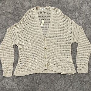 Max Studio Open-Knit Cardigan - NWT